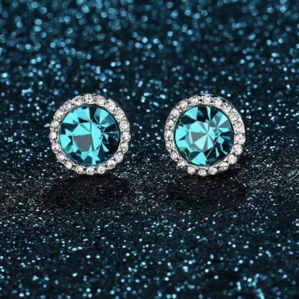 Brand new Earrings Austria Crystals Hypoallergenic
